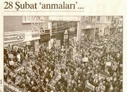 Beyoğlu İle Güniz Sokak'ta Eylem