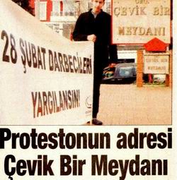 Protestonun Adresi Çevik Bir Meydanı