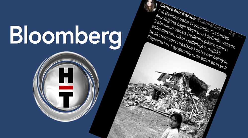 Bloomberg HT muhabirinden "Okula gidemiyor, sağlıklı beslenemiyor" yalanı