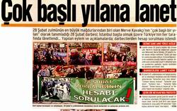 Çok Başlı Yılana Lanet