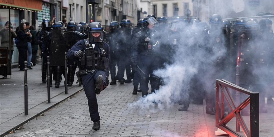 Fransa'daki gösterilerde gözaltı sayısı 457'ye çıktı