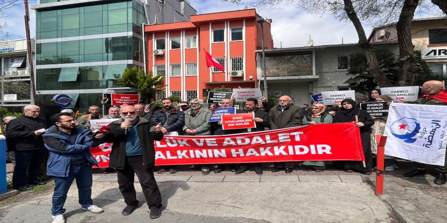 Diktaya hayır! Gannuşi'ye özgürlük!