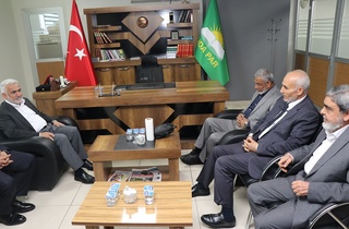 İhvan-ı Müslimin'den HÜDA PAR'a tebrik ziyareti