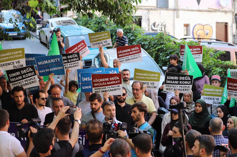 Batan mülteci teknesi değil AB ve Yunanistan’ın ikiyüzlü, ırkçı politikalarıdır!