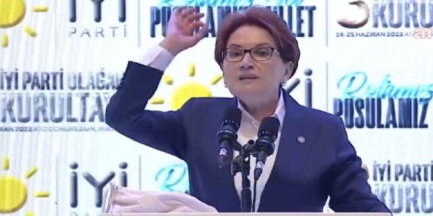 Akşener: CHP’den 15 milletvekili istemek hayatımın en büyük hatasıydı