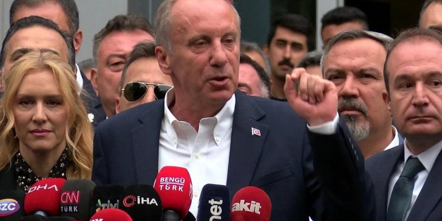 Muharrem İnce: “Atatürk gelse kurultay şansı zor olur”