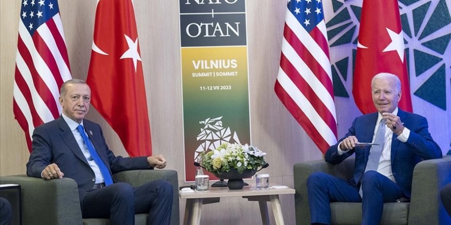 Cumhurbaşkanı Erdoğan, ABD Başkanı Biden ile görüştü