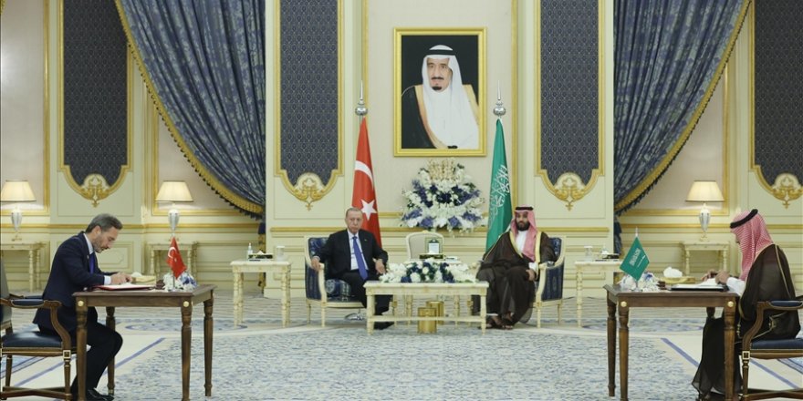 Türkiye ve Suudi Arabistan arasında anlaşmalar imzalandı