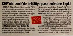 CHP'nin İzmir'de Örtülüye Paso Zulmüne Tepki