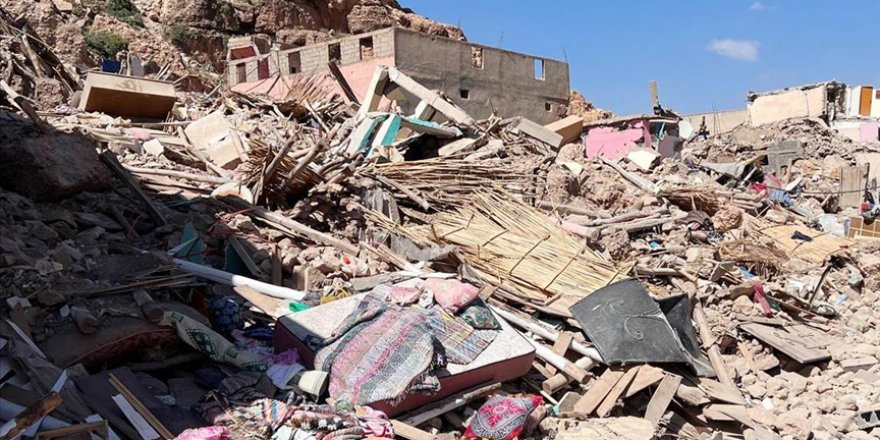 Fas'taki depremde yaklaşık 50 bin ev tamamen veya kısmen yıkıldı