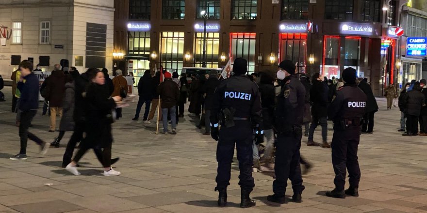 Avusturya polisi, Nazi propagandası yapan taraftar grubuna baskın düzenledi