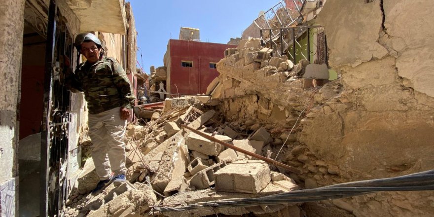 Fas'ta depremin 10'uncu gününde arama kurtarma çalışmaları sürüyor