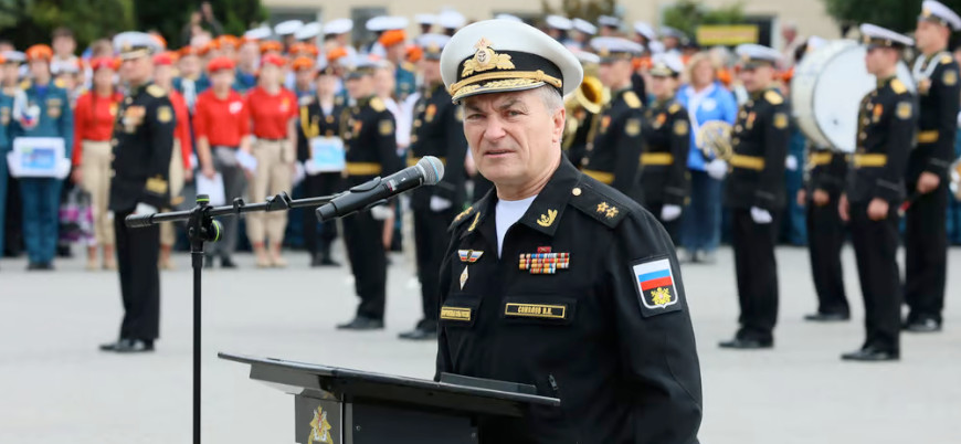 Rusya'nın karadeniz filosu komutanı 33 subayla birlikte öldü