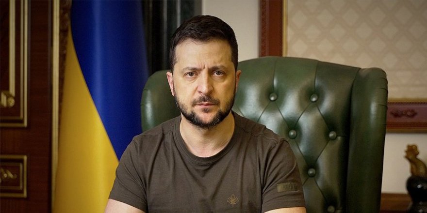 Ukrayna lideri Zelenskiy'den İsrail'e destek açıklaması