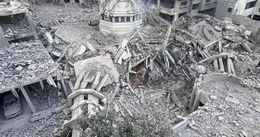 Siyonist rejim Şeyh Ahmet Yasin Camii'ni vurdu