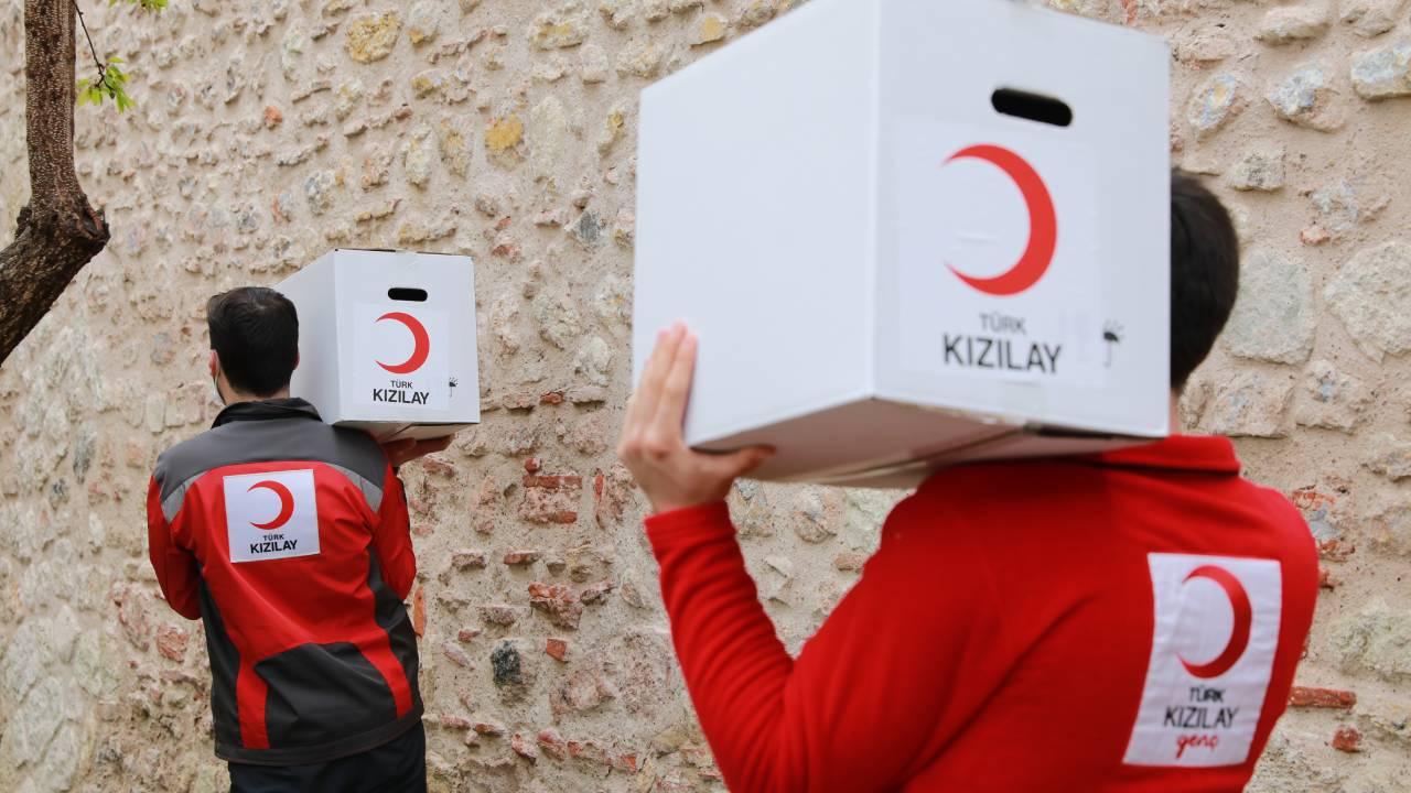 Türk Kızılay'dan Afganistan'a gıda yardımı