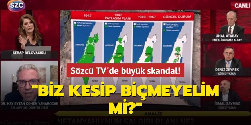 Siyonist sözcüyü ekrana çıkaran Sözcü TV’ye soğuk duş