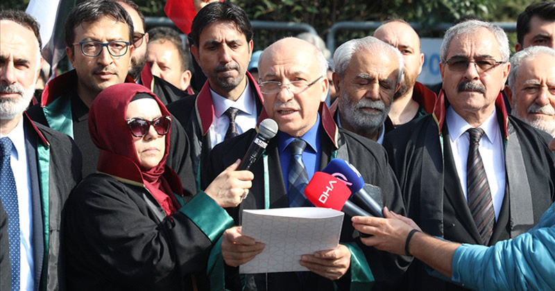 İstanbul 2 Nolu Barosu, işgalci rejimin Gazze’deki katliamlarını protesto etti
