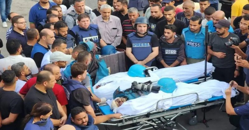 Siyonistlerin saldırısında bir gazeteci daha hayatını kaybetti