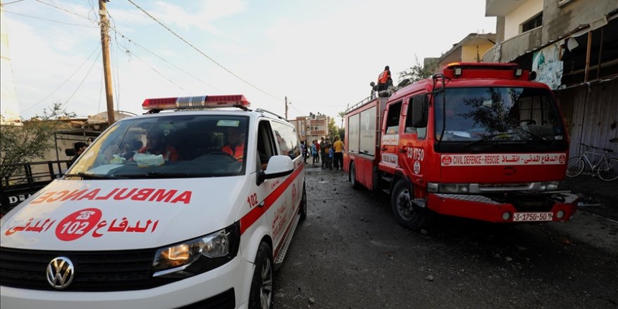 Gazze'deki Nusayrat Mülteci Kampında bulunan bir camiye saldırı düzenlendi