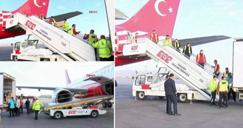 Türkiye'den doktorlar tıbbi malzemelerle yola çıktı