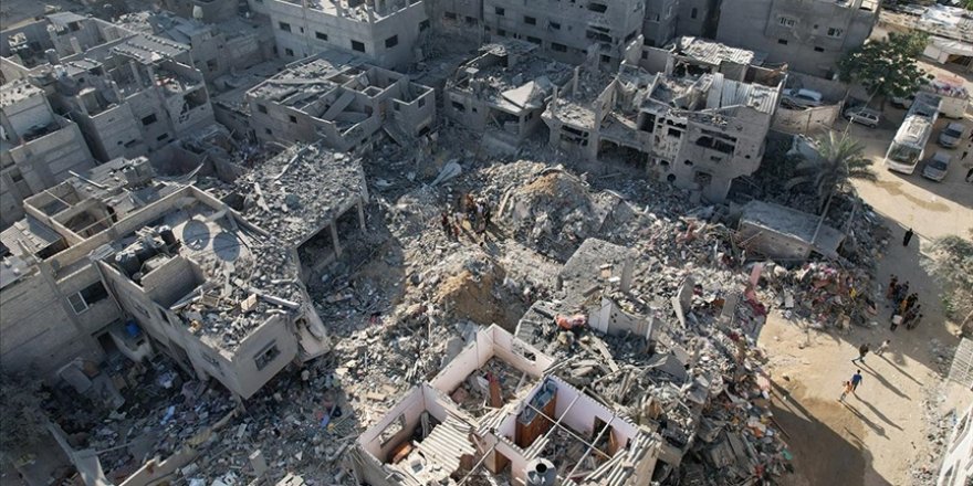 Saldırılar nedeniyle Gazze'deki nüfusun yüzde 70'i yerinden edildi