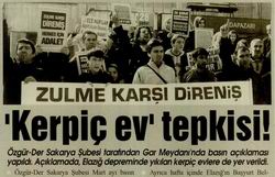 Kerpiç Ev Tepkisi!