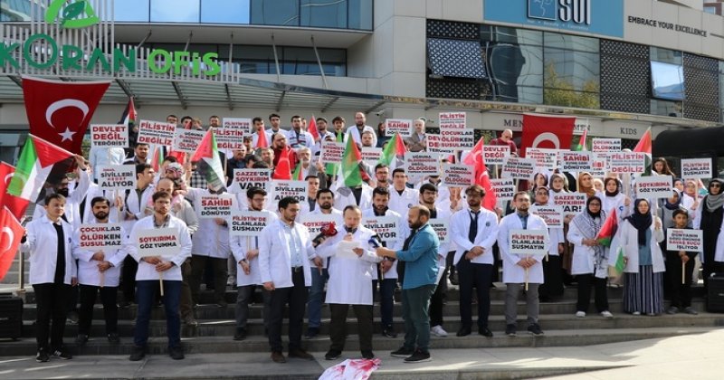 Sağlıkçılar işgalci siyonistlerin vahşetini lanetledi