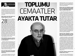 Toplumu Cemaatler Ayakta Tutuyor