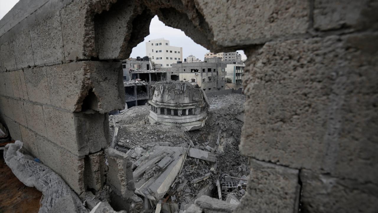 İşgalcilerin Gazze saldırılarında 52 cami tamamen yıkıldı