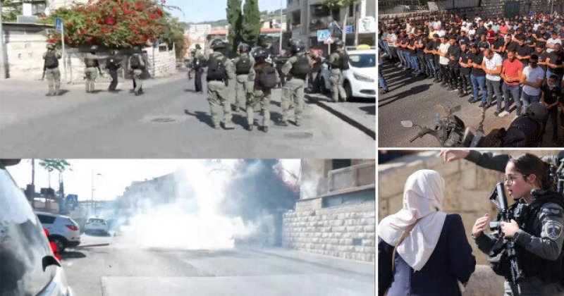 Gazze'de Cuma vakti gaz bombalı saldırı