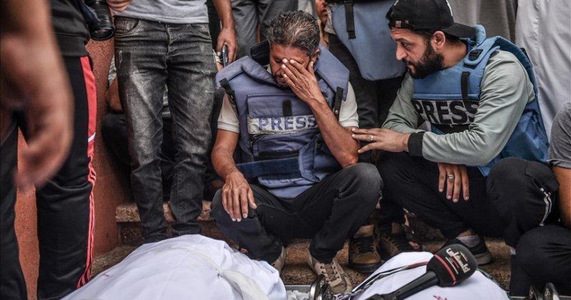 Siyonistlerin saldırılarında 7 Ekim'den bu yana 46 gazeteci öldürüldü
