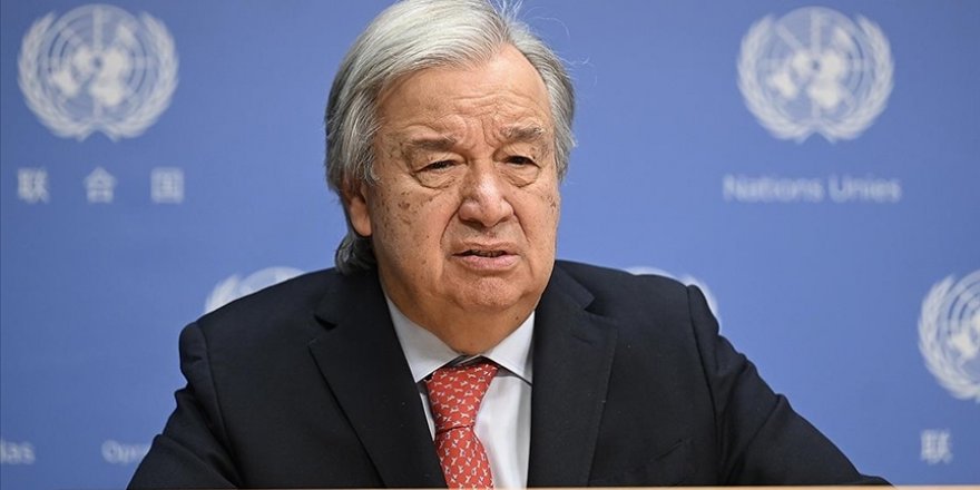 Guterres: İsrail'in askeri yönteminde bir hata olduğu açık