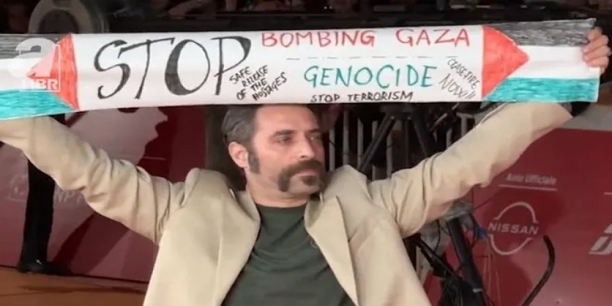 İtalyan aktör: “Gazze'deki katliamı durdurun" 