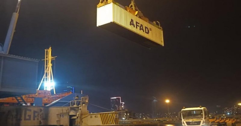 AFAD'dan Gazze'ye yardım uçakları