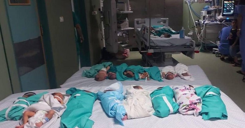 Katil siyonistler Şifa Hastanesini vurdu