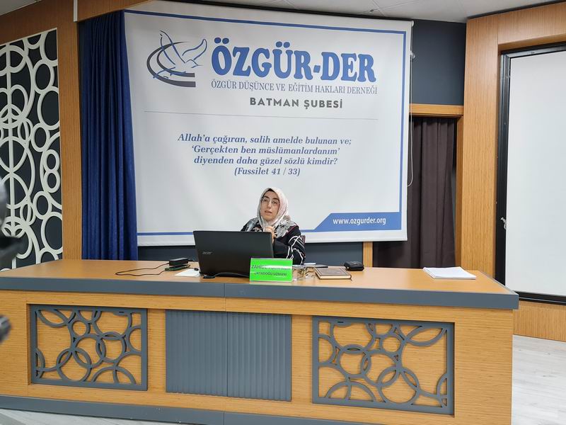 Batman’da ‘’Gazze: 7 Ekimden Öncesi ve Sonrası’’ konuşuldu