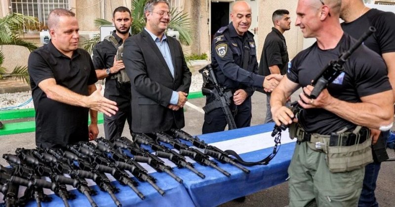 Siyonistler silah ruhsatı başvurularında 7 Ekim'den bu yana rekor kırdı