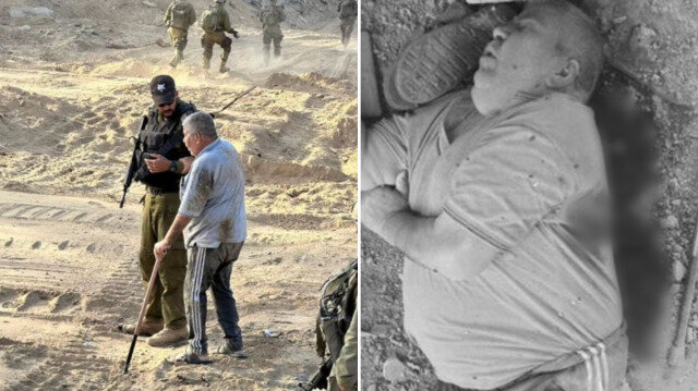 İşgalci İsrail 'Yaşlıların güvenini sağlıyoruz' notuyla fotoğrafını servis etti, sonra katletti