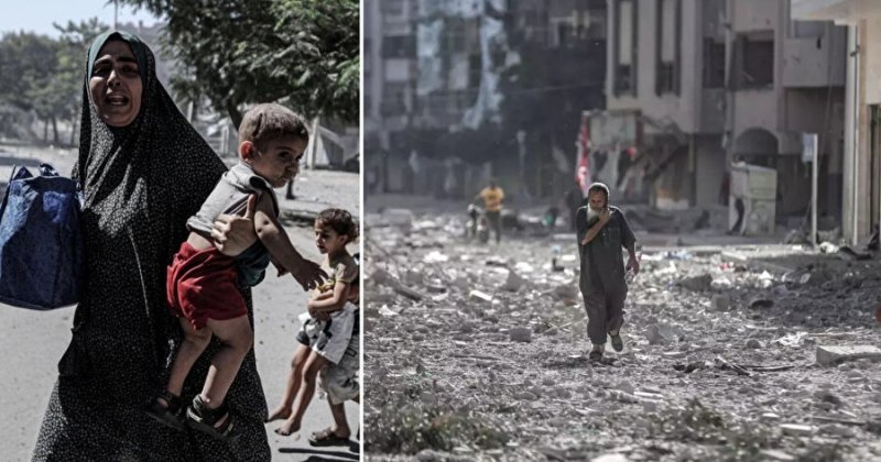 Gazze'de kanalizasyon suyu sokaklara akıyor