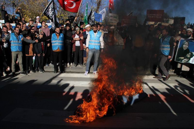 Muş’ta Gazze ile dayanışma mitingi düzenlendi