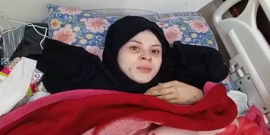 İsrail vahşetinde yakınları şehit düşen Gazzeli yaralı anne Cumhurbaşkanı Erdoğan’a seslendi