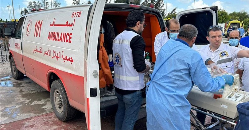 Filistinli 70 yaralı Gazze Şeridi'nin güneyine tahliye edildi
