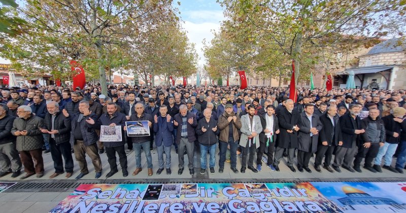 Ankara’da şehit Seyfullah Bilal Öztürk ve Yakup Erdal için gıyabi cenaze namazı kılındı