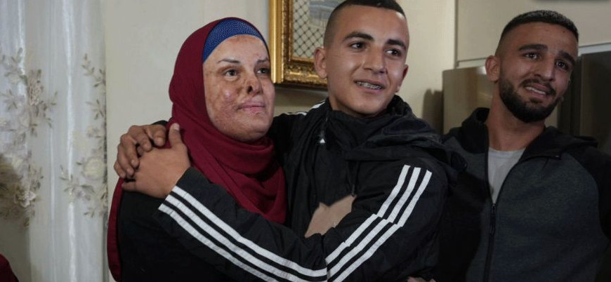 Filistinli esirlerin sembolü İsra Cabis 8 yıl sonra serbest