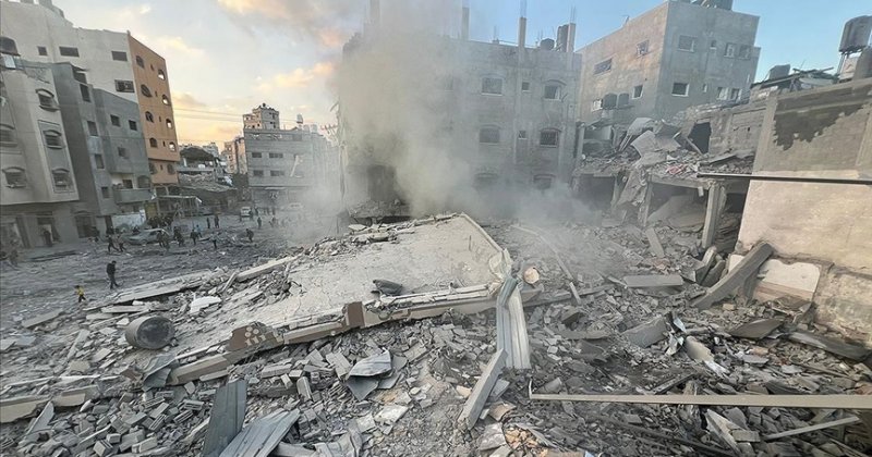 İşgal ordusu, son 24 saatte Gazze’de 400’den fazla yeri vurdu