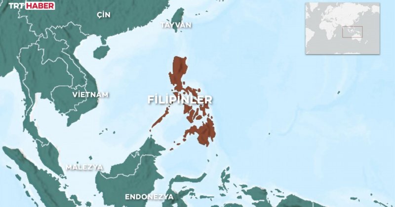 Filipinler'de 7 büyüklüğünde bir deprem daha oldu