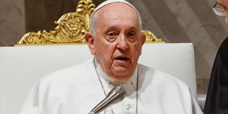 Papa Franciscus: (Gazze'de) Silahsız siviller bombalanıyor ve vuruluyor