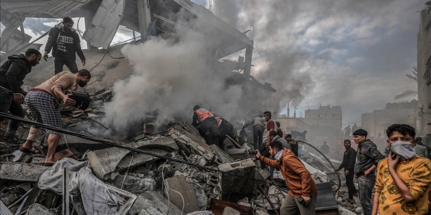 Katil İsrail, 74 günde Gazze Şeridi'nde 52 bin 600 konutu yerle bir etti