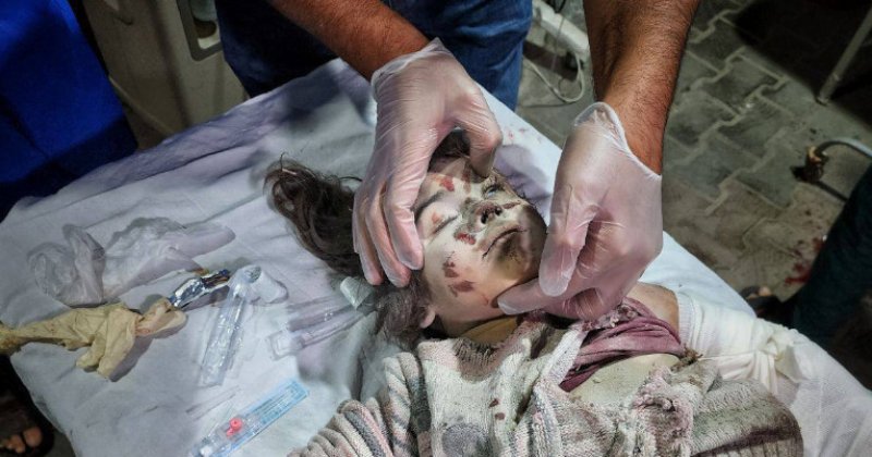 Gazze'de son bir günde en az 166 sivil katil İsrail tarafından öldürüldü